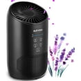 thumbnail image 1 of Slevoo Air Purifiers Remove 99.97% of Dust, Smoke, Pets Dander, Pollen, Odors, 450 Sqft, Black, 1 of 7