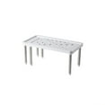 thumbnail image 1 of Slhenay Expandable Kitchen Rack Space Saver Organizer, White & grey, 1 of 6