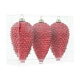 thumbnail image 1 of Slhenay Glitter Pinecone Christmas Ornament Hanging Artificial Pinecone Decor for Xmas Tree Wreath Garland Winter Holiday Party Supplies (Red), 1 of 1