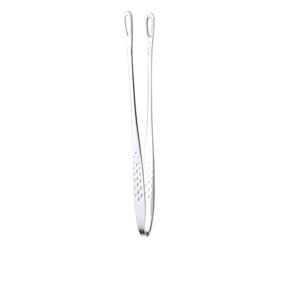 Slhenay Kitchen Tongs for Cooking, 8/10/12 Inches Stainless Steel Multipurpose Steak Clamps Flipping Spatula tongs Clip for Beefsteak Bread Hamburger BBQ Meats Pizza Pies Bread Fish, 10 in