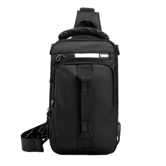 Slhenay Mens Shoulder Bag, Small Sling Messenger Bags, Water Repellent Cross Body Chest Bag, Running Hiking Biking Daypacks Crossbody Backpack for Men Women Small Chest Shoulder Bag
