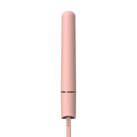 Slhenay Mini Curling Iron for Short Hair, Travel Curling Iron, Small Curling Wand, Hair Curling Iron Heat-Up Fast, Pink Portable Hair Curler, Fast Heating Crimper Wand Curler In All Hair Type