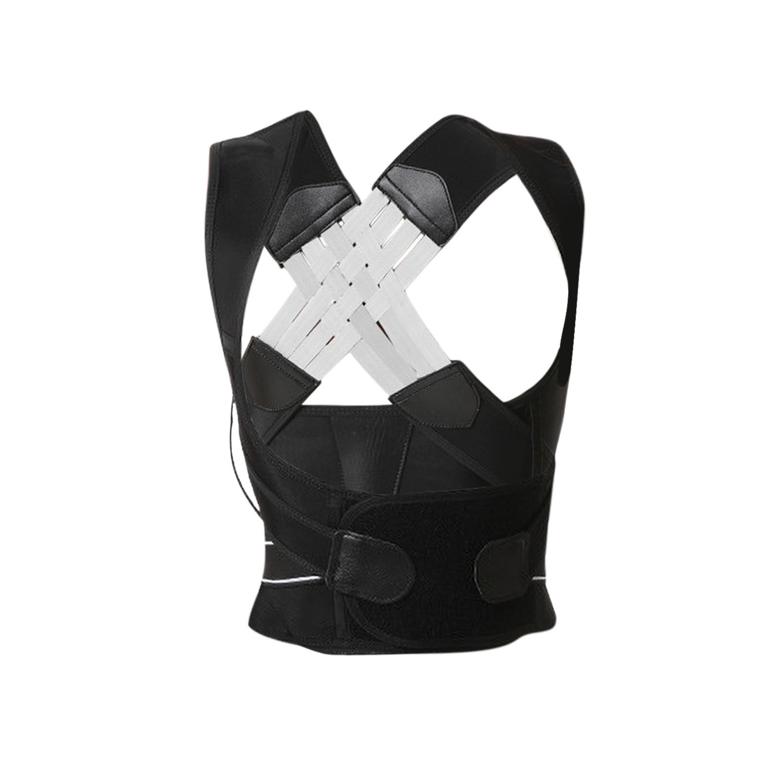 Slhenay Posture Corrector for Men and Women Adjustable Back Support for Scoliosis, Hunchback