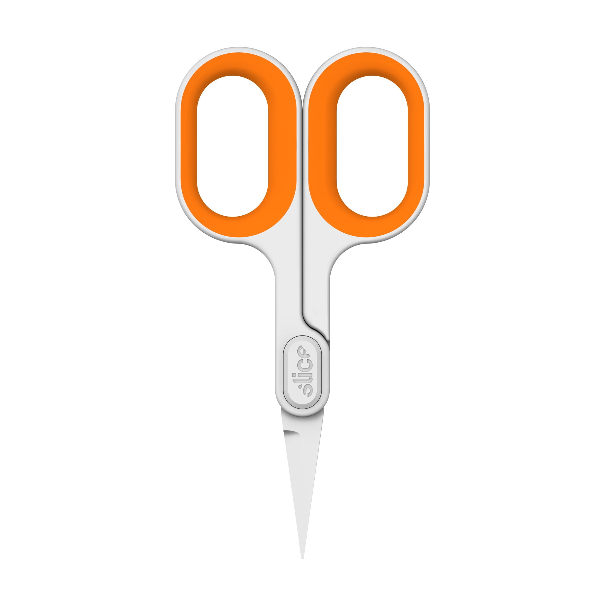 Slice 10546 Ceramic Scissors - Pointed Tip | Never Rusts, Finger Friendly, Food Grade, BPA, Micro Ceramic Safetey Blades