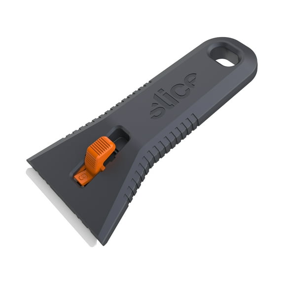 Slice 10591 Manual Utility Scraper | Locking Ceramic Blade, Soft-Touch Comfort Grips | Finger Friendly Ceramic Safety Knife Blade