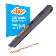 Slice Pen Cutter with Retractable Ceramic Safety Blade, 3-Position Manual Slider