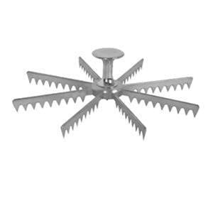 Aluminum Pie Marker 10 Portion Slicer Cutter Jig Cutting