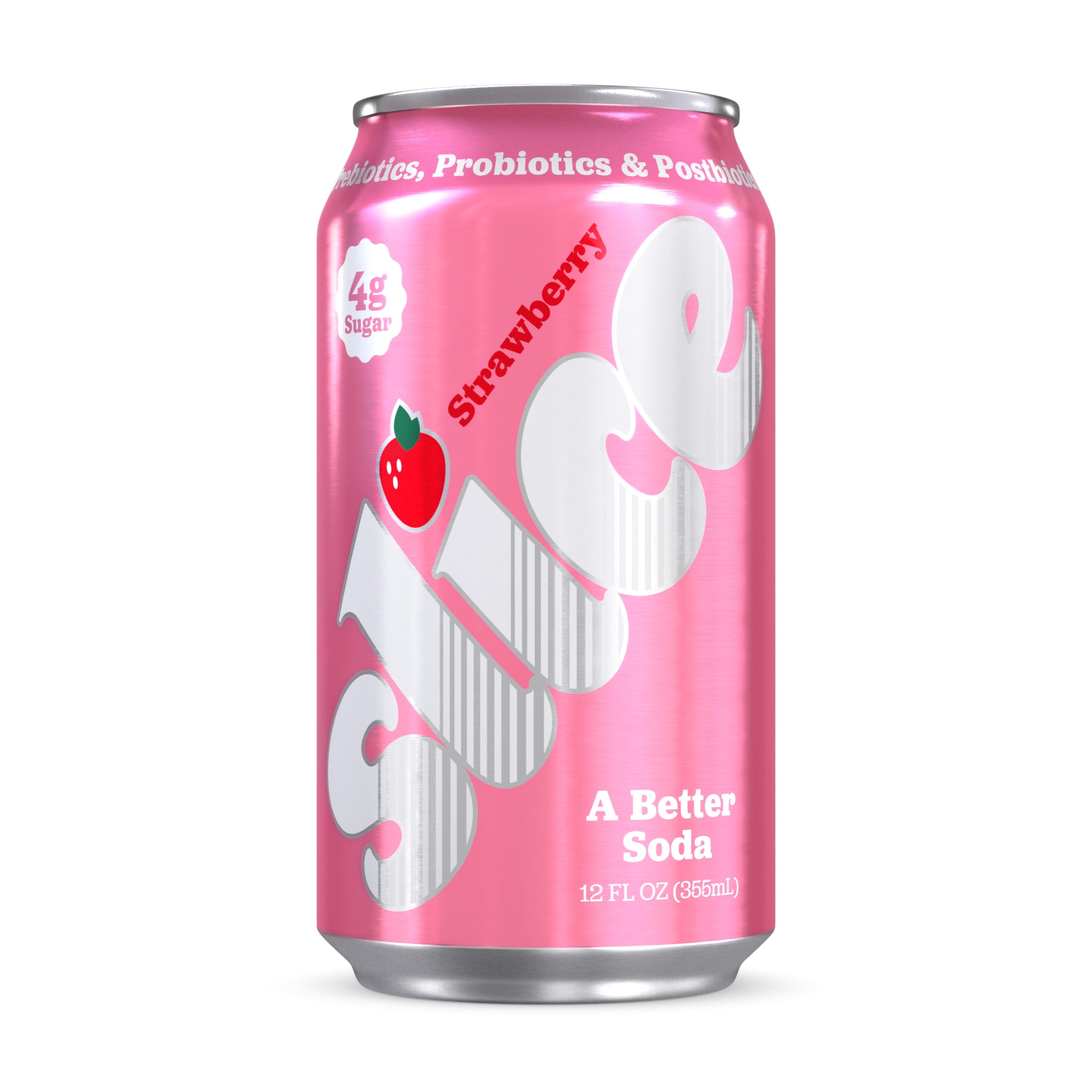 Slice Strawberry Soda, 12 fl oz Can