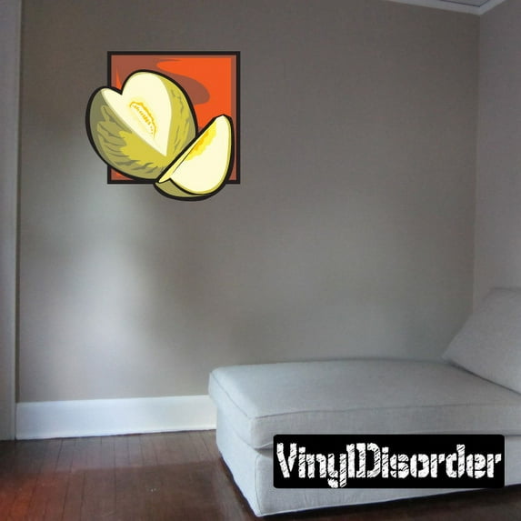 Sliced Apple Decal - 36 Inches