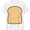 thumbnail image 1 of Sliced Bread Toast Matching Shirts DIY Halloween Costume T-Shirt, 1 of 7