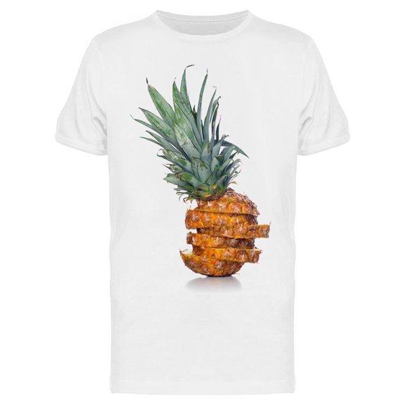 Sliced Pineapple Photograph Tee Men's -Image by Shutterstock