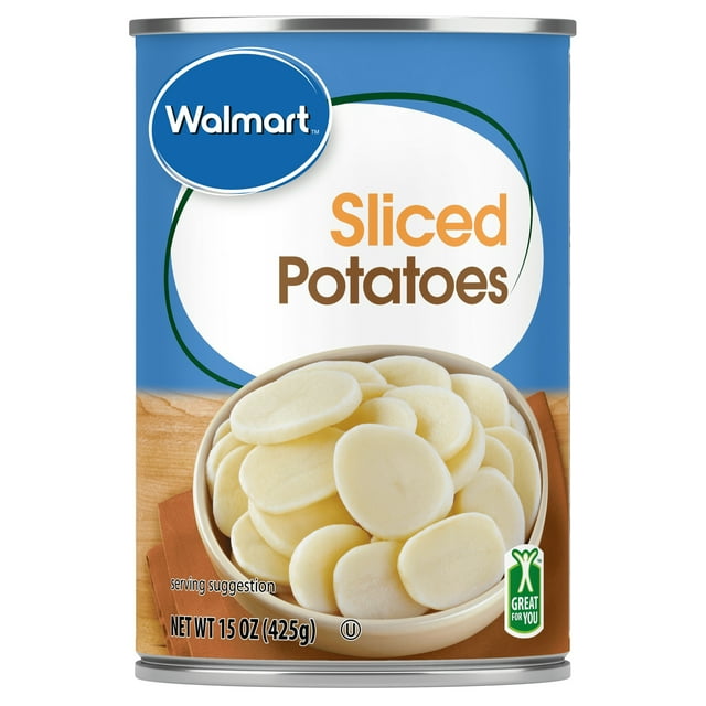 Sliced Potatoes, Canned Potatoes, 15 oz Can - Walmart.com