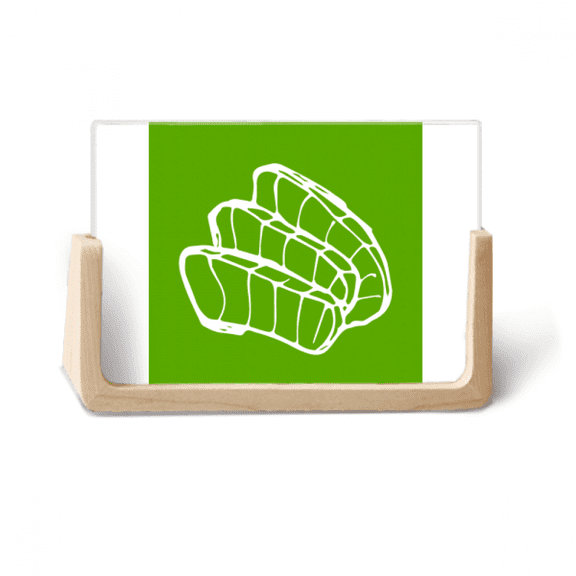 Sliced Raw Fish Cutting Food Photo Wooden Photo Frame Tabletop Display