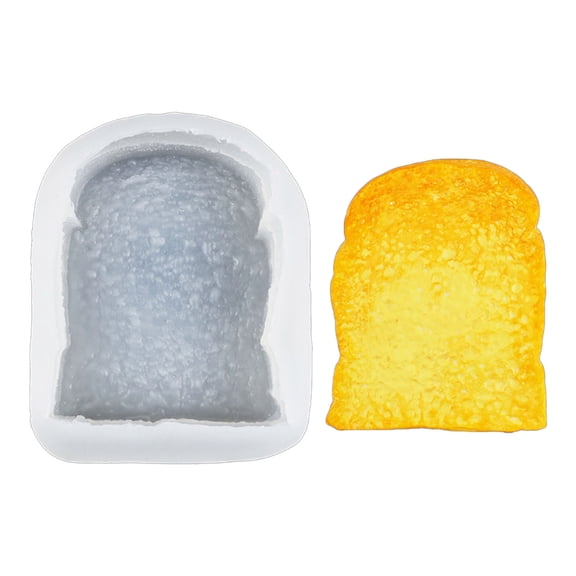 Sliced Toast Bread Silicone Mold DIY Cake Pastry Baking Mold Cake Decorating Tool for Making Chocolate Fondant Nonstick