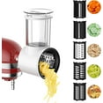 Slicer Shredder Attachment for Kitchenaid Stand Mixer, Cheese Grater