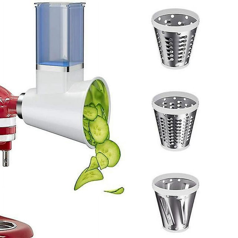 Cheese Grater for Kitchen Aid Stand Mixer Home Rotating Cheese