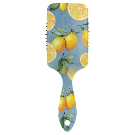 Slices Of Lemon Hair Brush, Boar Bristle Paddle Detangler Hairbrush, Soft Hairbrushes for All Hair Types (Wet Dry & Damaged Hair)