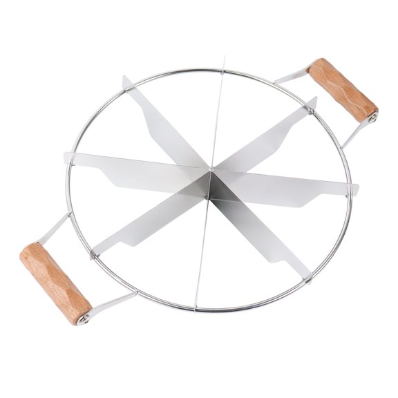 Slices Pie Cutter Cookie Cutters Pizza Cutters Cake Slicer for Even Slices (10 Slices Pie Cutter)