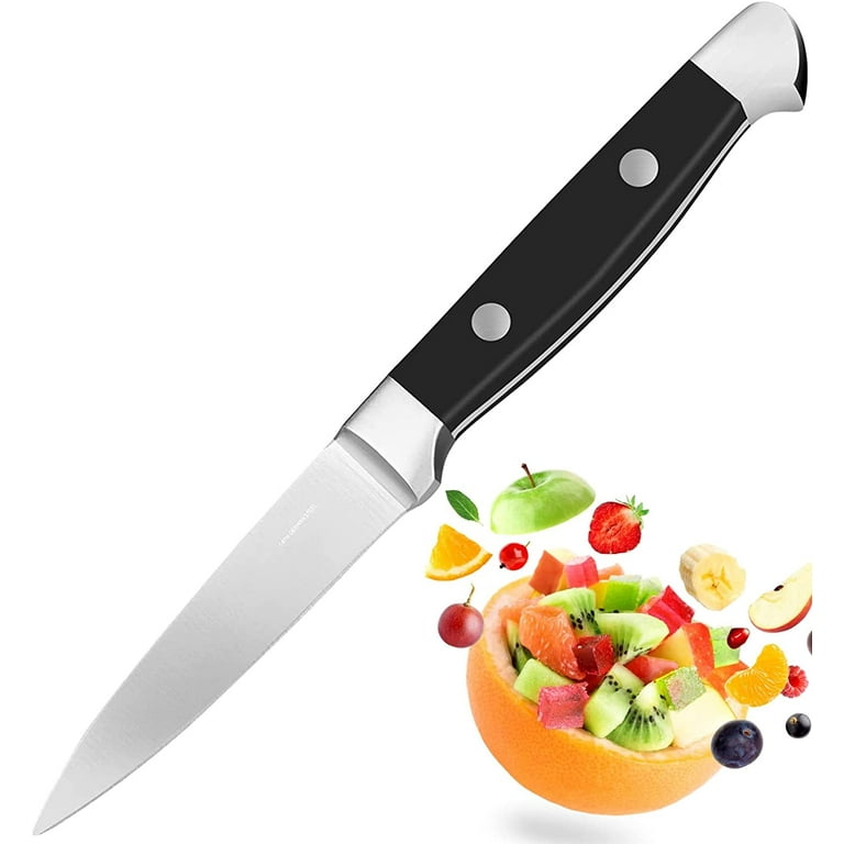 Slicex Premium Paring Knife for Kitchen - Sharp 4 Inch Fruit Knife for  Precise Cutting - Small Pairing Knife Ideal for Peeling and Slicing -  Essential