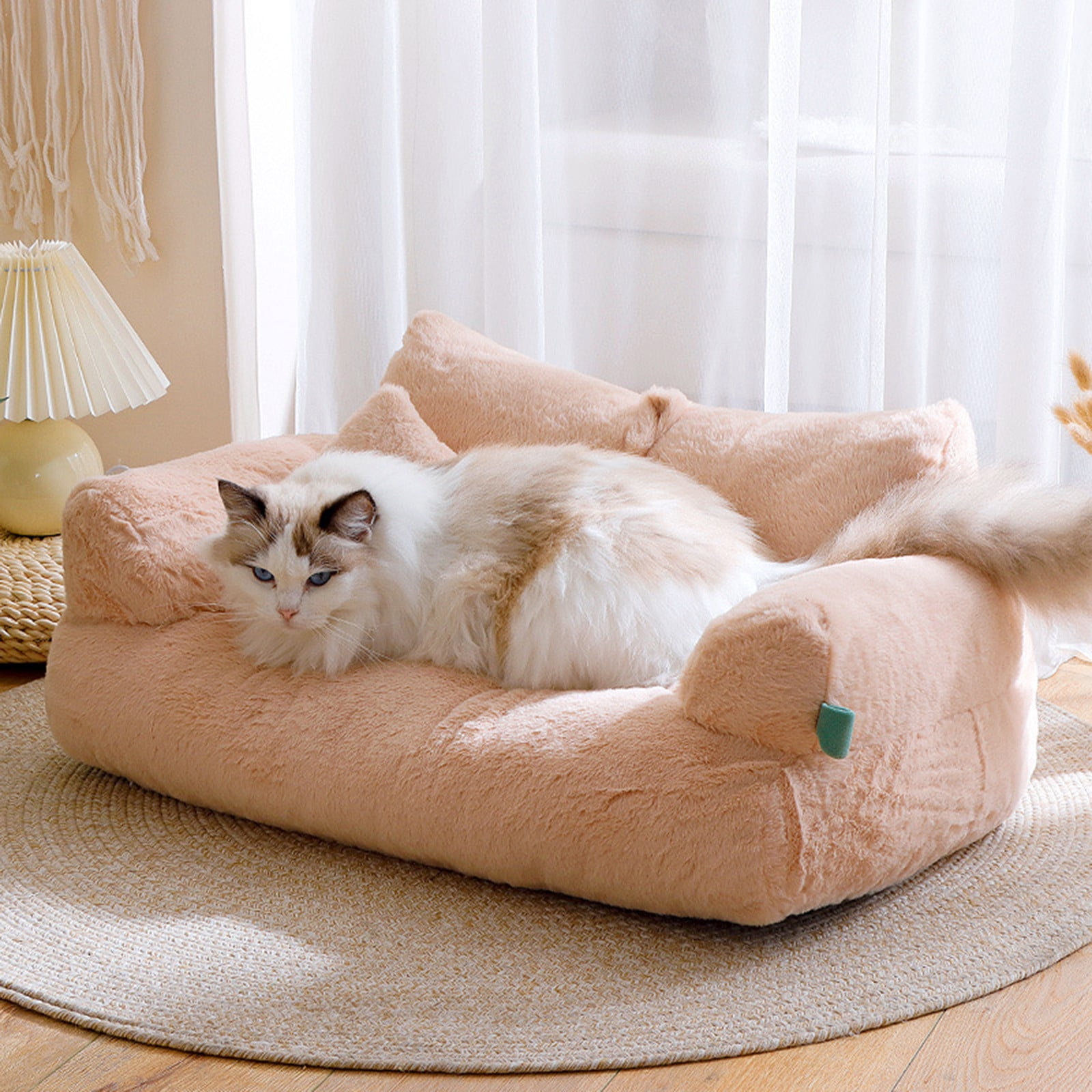 Jullymart calming 2025 dog bed
