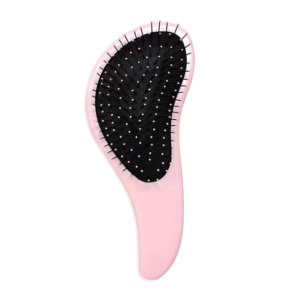 Karma Beauty Wet Hair Detangle Brush | Detangling Brush for Wet or Dry Hair | Soft Bristle Hair Brush for Women | Curly Hair Detangler Brush | Mini Travel Hair Brush for Effortless Tangle Removal