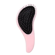 Karma Beauty Wet Hair Detangle Brush | Detangling Brush for Wet or Dry Hair | Soft Bristle Hair Brush for Women | Curly Hair Detangler Brush | Mini Travel Hair Brush for Effortless Tangle Removal