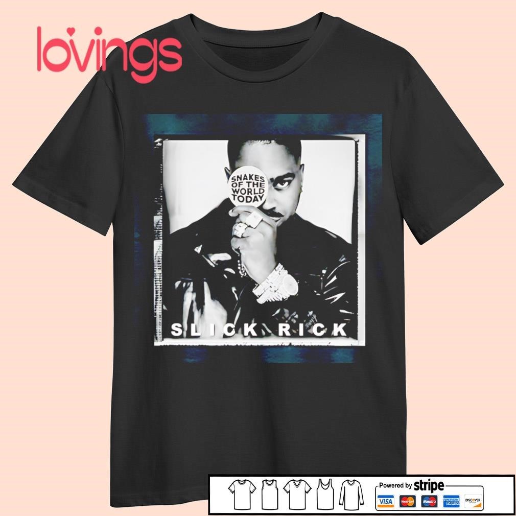 Slick Rick Rapper Portrait Shirt - Walmart.com