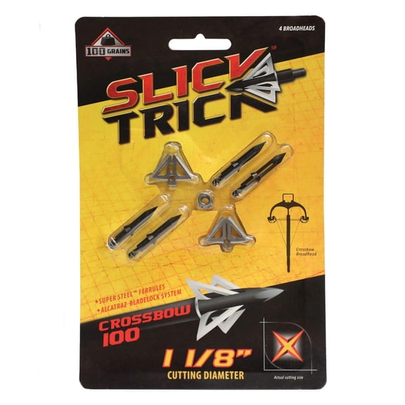 Slick Trick Xbow Trick Crossbow 150 Grain Fixed Blade Broadhead