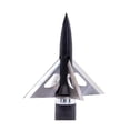 thumbnail image 1 of Slick Trick GrizzTrick 125gr Broadhead 4-Pack, 2-1/2Inch Cutting Diameter, .035Inch Steel Blades, Bone-Splitting Tip, Archery Hunting (15STGT2-125), 1 of 2