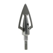 Slick Trick Shift SB 100 Grain Fixed Blade Broadheads, 3 Pack, 420 Stainless Steel, 1 1/8" Cutting Diameter, Alcatraz BladeLock 23STSSB100