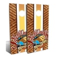 thumbnail image 1 of Slick Woody's 48" Backyard Stripe Cornhole Board Set in Multi-Color (8 Bags), 1 of 2