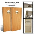 thumbnail image 1 of Slick Woody's 48" Regulation Wood Cornhole Board Set with 8 Bags in Oak, 1 of 1