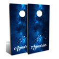 thumbnail image 1 of Slick Woody's Backyard Aquarius Cornhole Board Set with 8 Bags in Multi-Color, 1 of 2