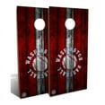 thumbnail image 1 of Slick Woody's Backyard Washington Baseball Cornhole Board Set in Red (8 Bags), 1 of 1