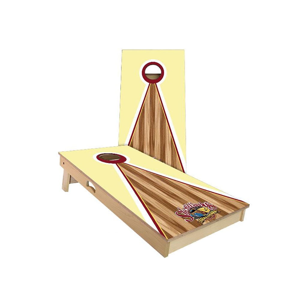 Slick Woody's Cornhole Company 素朴な州旗4 x 2フィート 規定サイズコーンホールボードセット；100%アメリカ製 Slick Woody\u0027s Cornhole Boards - Professional Signature