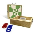 thumbnail image 1 of Slick Woody's Country Living Storage Tile Wood Washer Toss Game in Green, 1 of 1