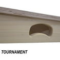 thumbnail image 1 of Slick Woody's Professional-Grade Cornhole Boards - 4'x2' Solid Wood Regulation Woodgrain Bean Bag Toss Game with 8 Resin Filled Bags, 1 of 7