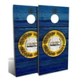 thumbnail image 1 of Slick Woody's Backyard Kentucky State Flag Cornhole Board Set in Multi-Color, 1 of 2