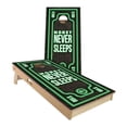 thumbnail image 1 of Slick Woody's Backyard Money Never Sleeps Cornhole Board Set in Multi-Color, 1 of 1