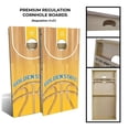 thumbnail image 1 of Slick Woody's Regulation State Basketball Cornhole Board Set in Golden (8 Bags), 1 of 1