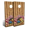 thumbnail image 1 of Slick Woody's Tailgate Signature SW Cornhole Board Set in Multi-Color (8 Bags), 1 of 2