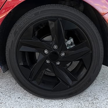 Matte Black Vinyl Chrome Delete Kit For 2018-2020 Camry 18" Sport Wheels