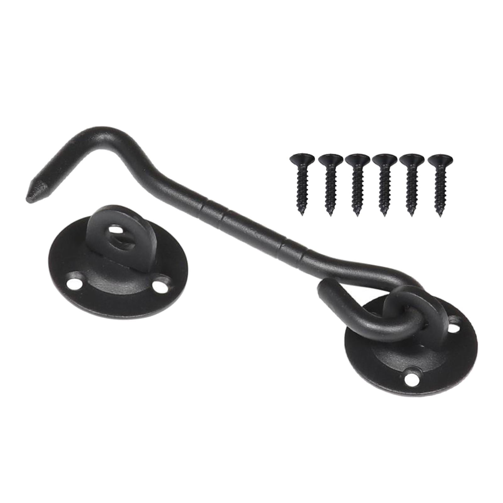 Slide Barn Door Lock Eye Latch Privacy Hook for Garage Gate Swivel ...
