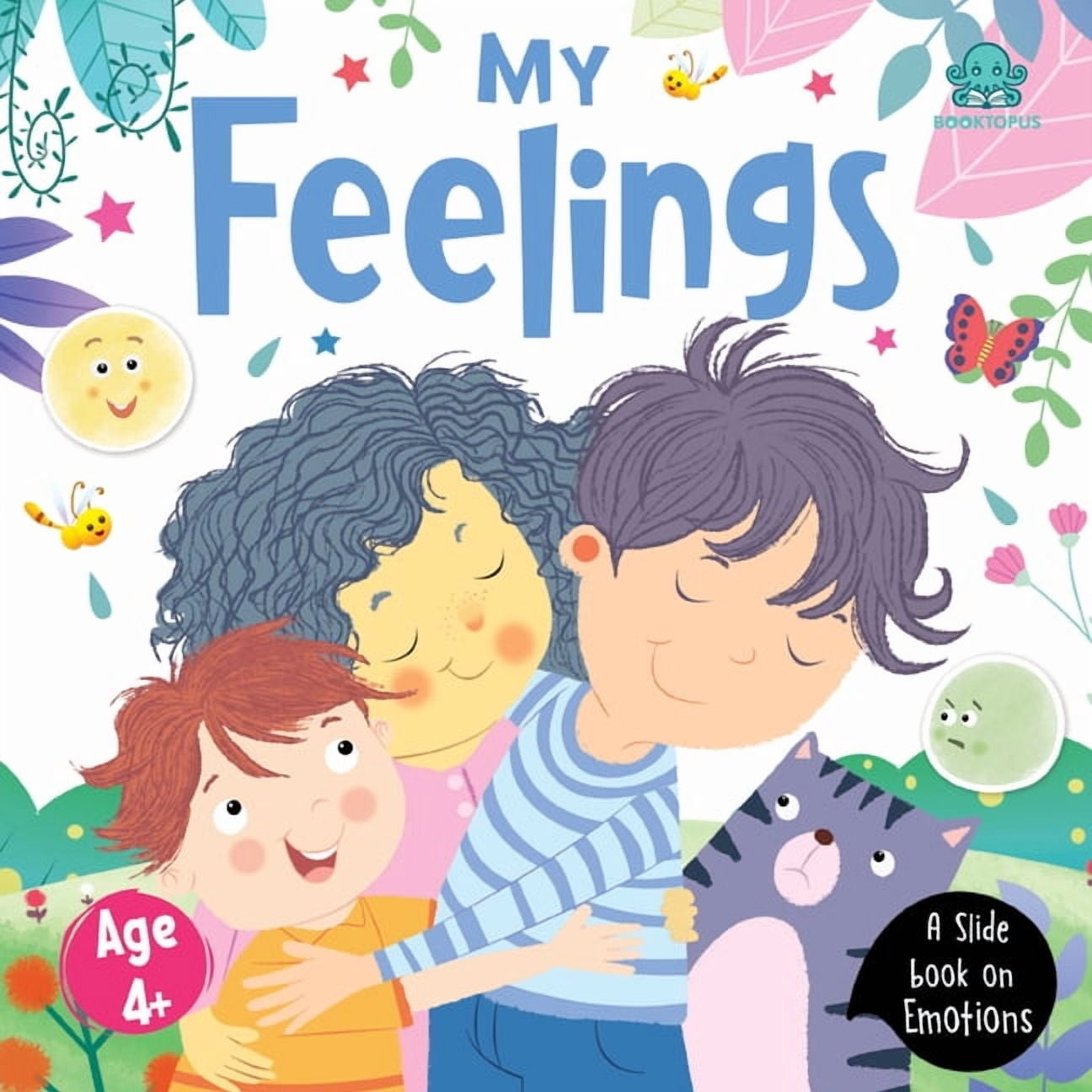 Slide Board Book My Feelings, (Board Book)