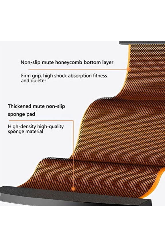 Slide Board with Shoe Cover Slimming Exercise Guide Slide Mat for Leg Pot Training Fitness and Athletic Training, Exercise Equipment for Low Impact Balance Training