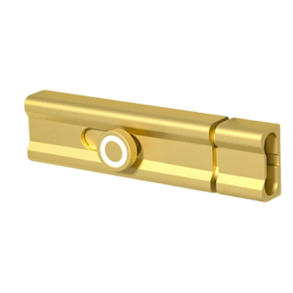 Slide Bolt Door Latch Surface Mounted Luminous Door Lock Aluminum Alloy Material for Indoor Outdoor Bedroom Office