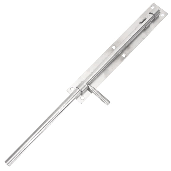 Heavy Duty Slide Bolt Lock for Shed Door, Gate Latch for Wooden Fence, Metal Slide Bolt Security Hardware