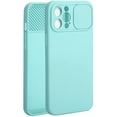 thumbnail image 1 of Slide Camera Lens Protective Cover Phone Case Compatible with iPhone Case (Light Blue,iPhone 14), 1 of 10