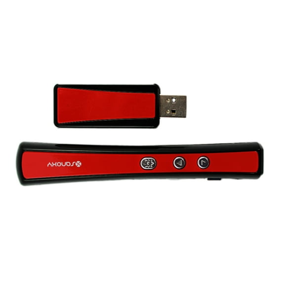 Slide Changer, SANOXY USB Powerpoint Slide Changer Pointer Remote-Red