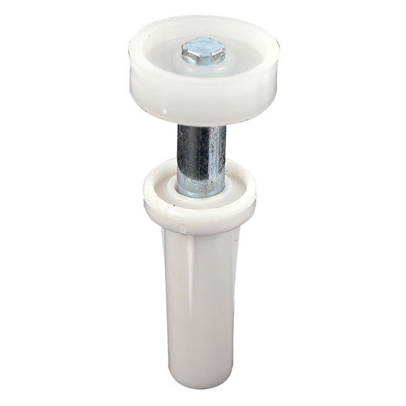 Slide-Co 161900 Nylon, Spring Loaded Bi-Fold Door Top Guide Wheel (Pack of 2)